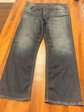 Silver Brand Gordie Classic Men's Dark Blue Straight-Leg Jeans 40 x 32